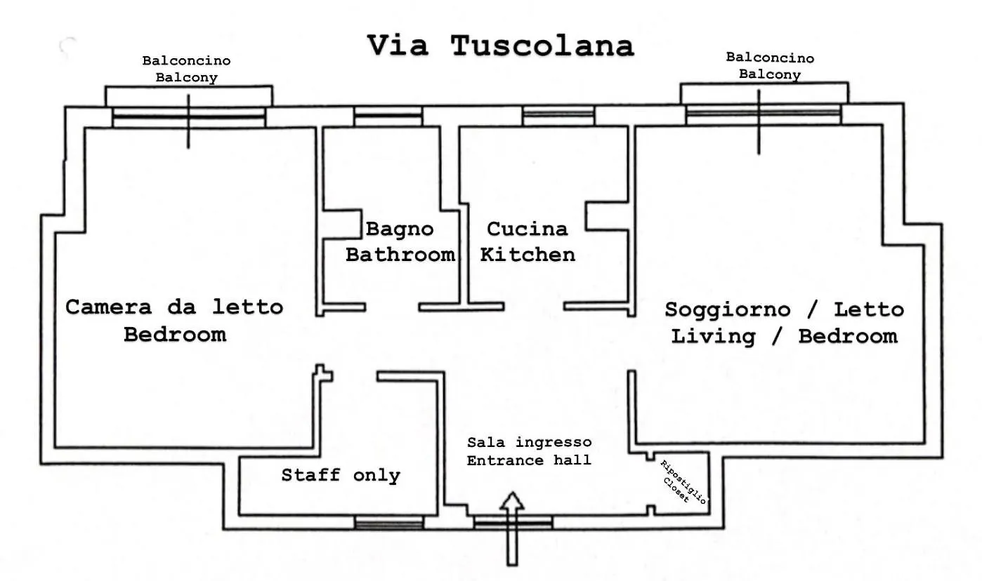 Semesterbostad Rome Open City Home - Metro A Italien